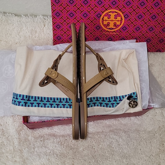 Tory Burch Miller Sandals  Sand - Picture 8 of 13